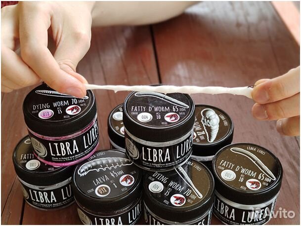 Силиконовая форелевая приманка Libra Lures