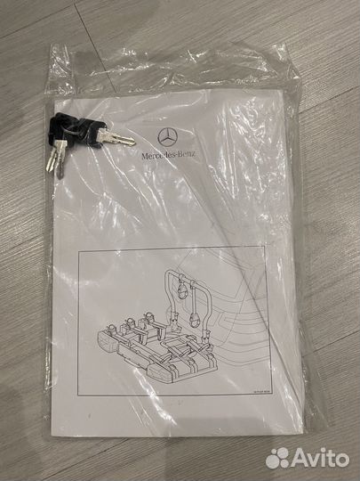 Крепление на фаркоп Mercedes для 2-х велосипедов