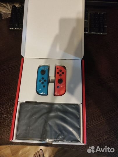 Nintendo Switch Oled Red/Blue Neon 64GB