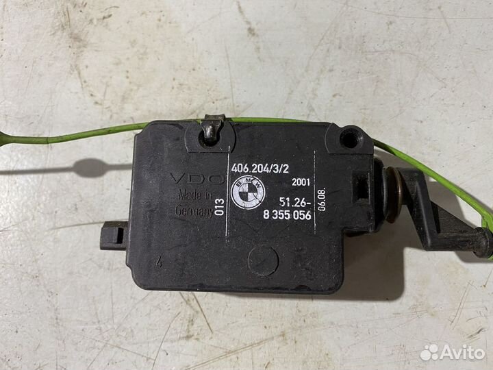 Электропривод замка лючка бензобака BMW X5 E53