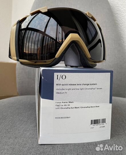 Новые Маска Smith I/O ChromaPop Skyline XL