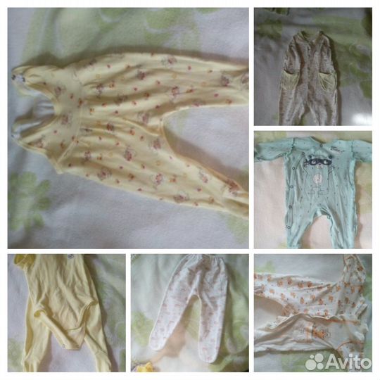 Пакет вещей на младенца до 3 месяцев