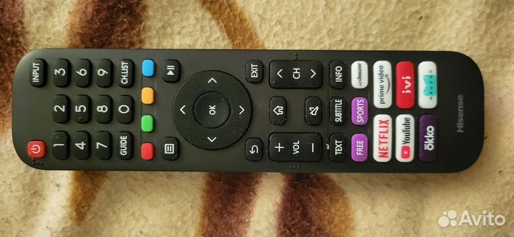 Пульт для телевизора Hisense