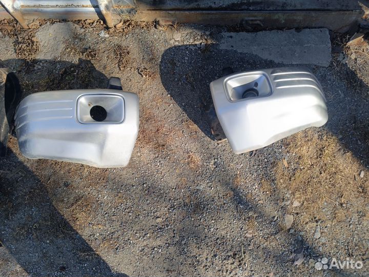 Передний бампер pajero 2