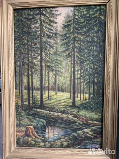 Картина маслом пейзаж