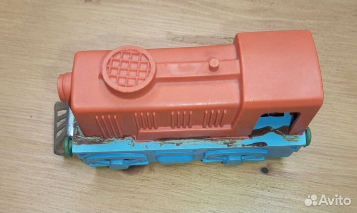 Советская заводная игрушка паровоз, СССР