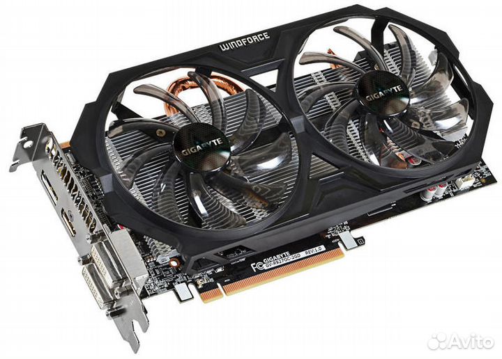 Видеокарта gigabyte AMD Radeon R9 270 2Gb не рабоч