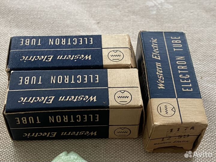 Радио лампа Western Electric 417a, 59 год