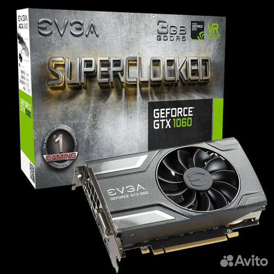 Видеокарта gtx 1060 3 gb evga
