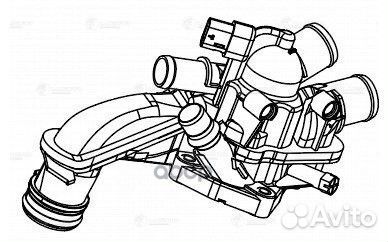 Термостат для а/м PSA 308 (11) /C4 (10) 1.6i