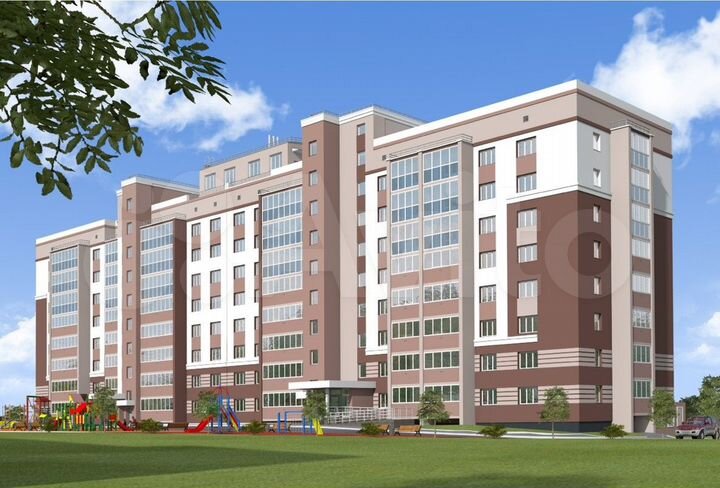 2-к. квартира, 70,3 м², 2/8 эт.