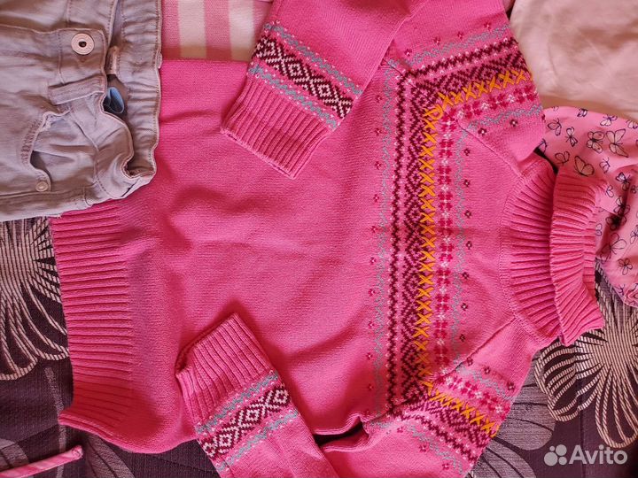 Вещи фирменные пакетом для девочки 122