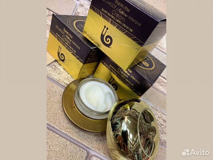 Farmstay крем с муцином улитки против морщин