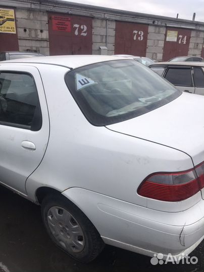 Заднее правое левое крыло фиат альбеа