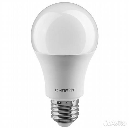 Лампа светодиодная онлайт LED Е27 18Вт груша холод