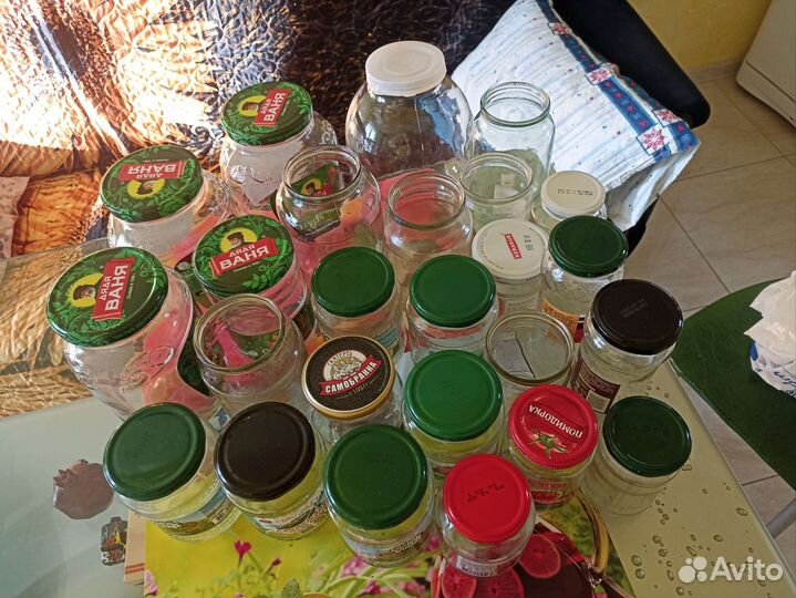 Банка стеклянная