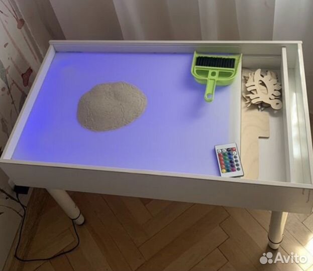 Световой стол для рисования песком карта мира