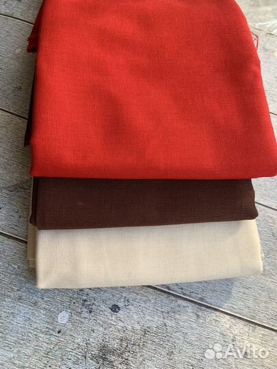 Хлопок лён отрезы для рукоделия