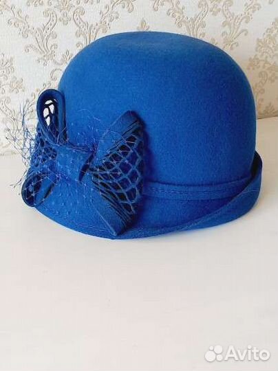 Шляпа фетровая женская