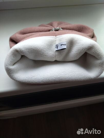 Комплект шапка и снуд женский