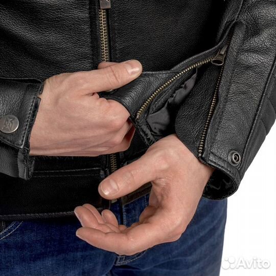 Мото Куртка кожаная moteq Atlas