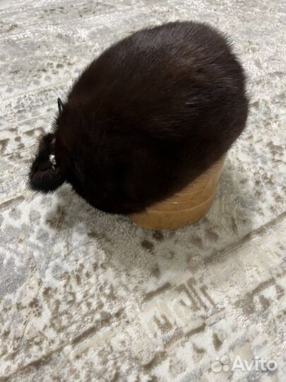 Берет женский меховой