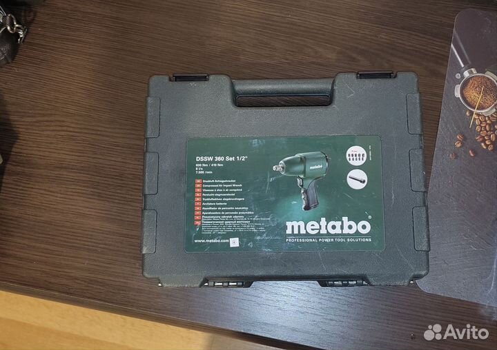 Гайковерт пневматический Metabo
