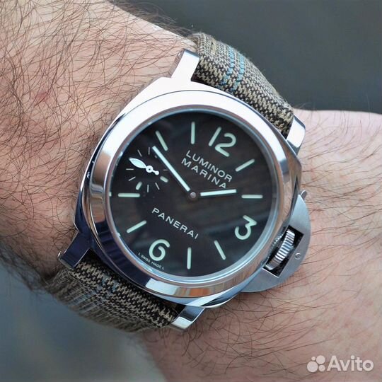 Ремешок для часов из текстиля, Panerai, Rolex и тд