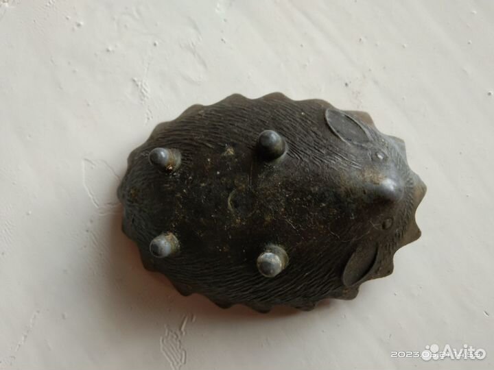 Чугунная пепельница Ёжик СССР