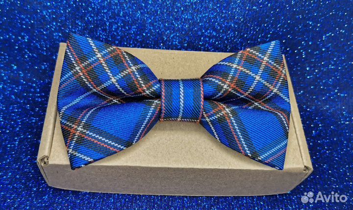 Галстуки бабочки шотландки