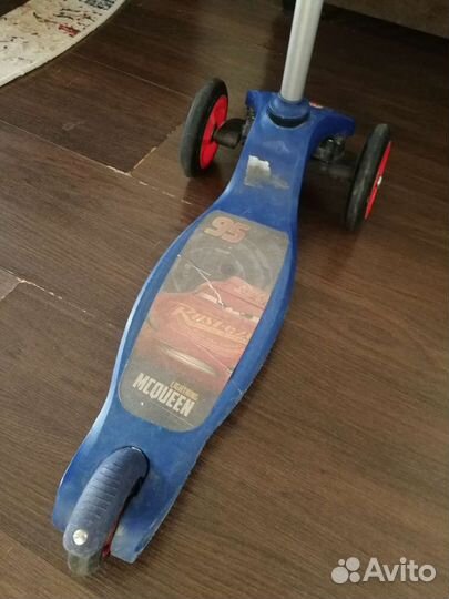 Самокат детский трехколесный бу