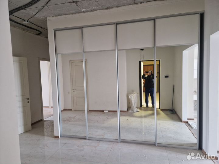 Шкаф купе большой бу