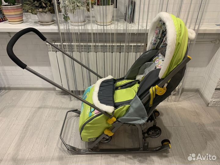 Санки коляска nika kids