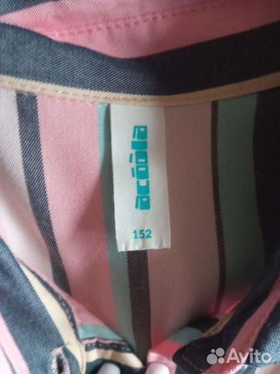 Платье рубашка 152