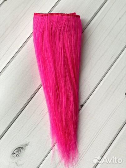 Трессы для кукол из натуральной шерсти козы