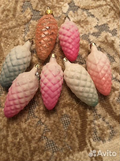 Елочные игрушки СССР