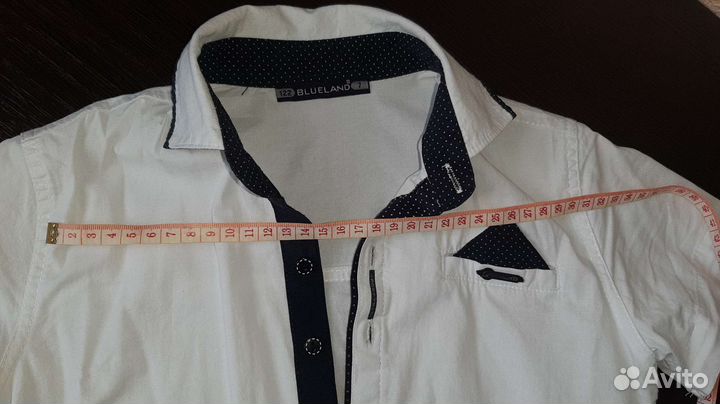 Рубашка белая для мальчика