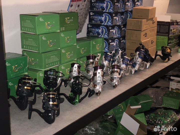 Катушки рыболовные