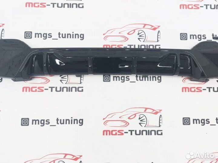 Диффузор BMW 3 Series G20 MP Competition Черный