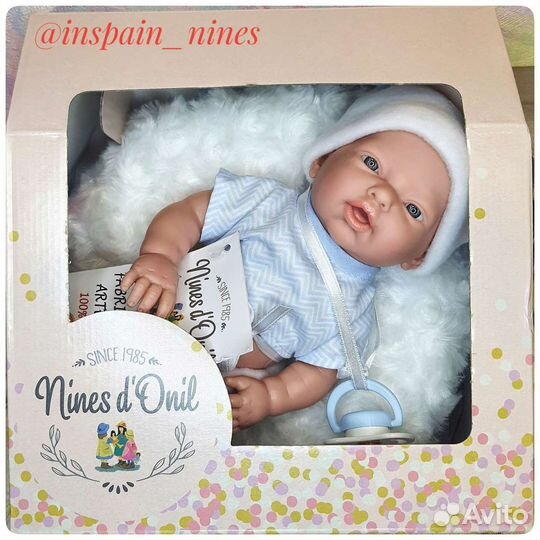 Кукла nines d onil испания 26см golosinas