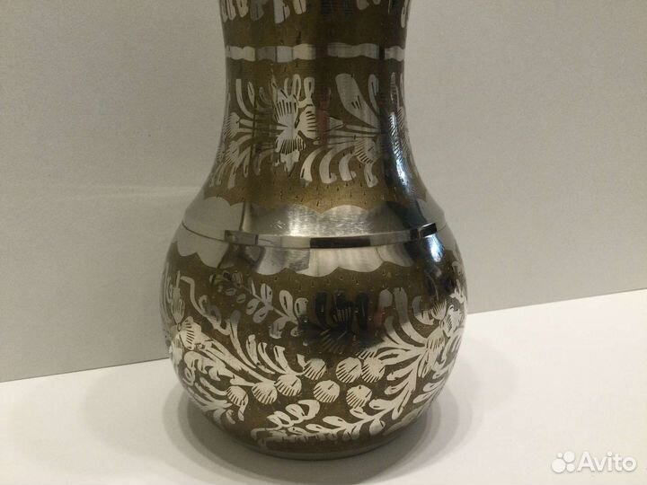 Ваза латунь