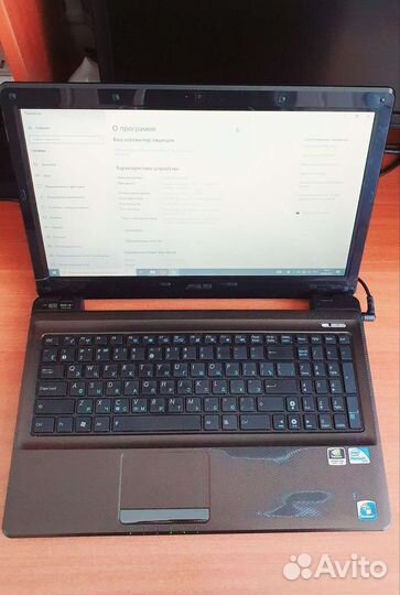 Ноутбук asus