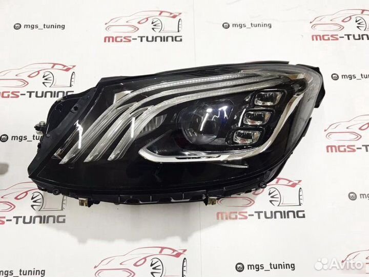 Фары в стиле рестайлинга Mercedes S-class w222