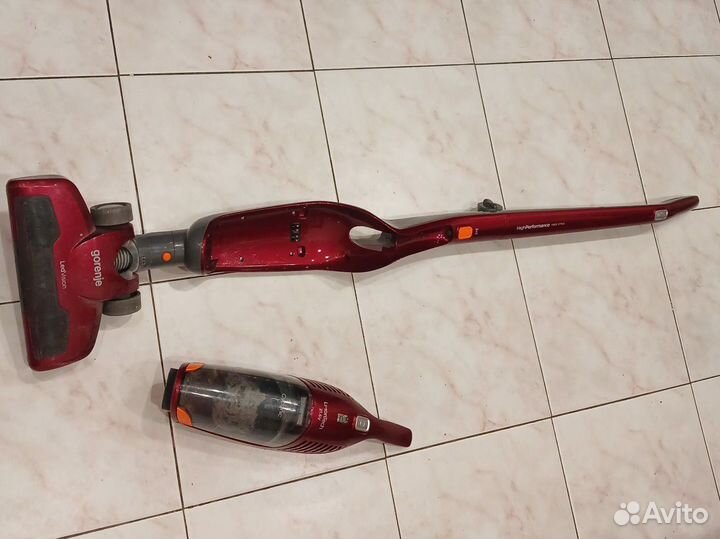 Вертикальный пылесос gorenje