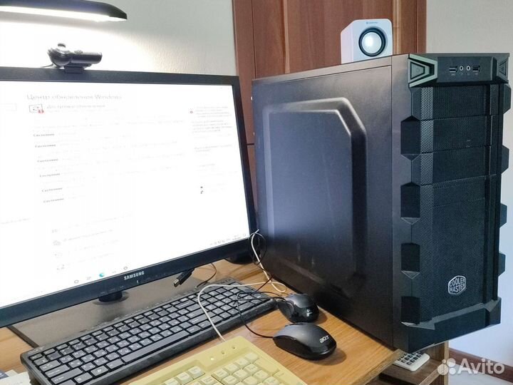 Системный блок в корпусе Cooler master