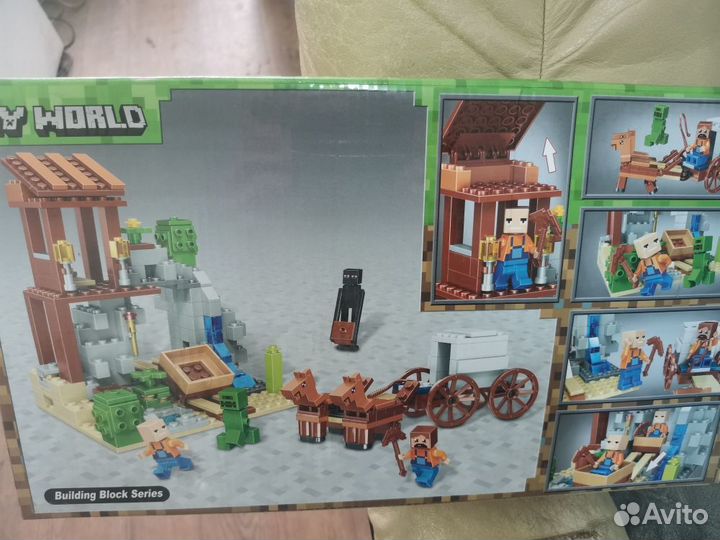 Конструктор Bela Minecraft 11137 Шахта Алекса