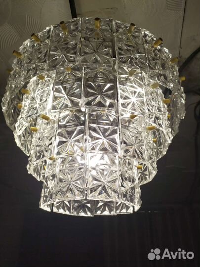 Люстра хрустальная СССР