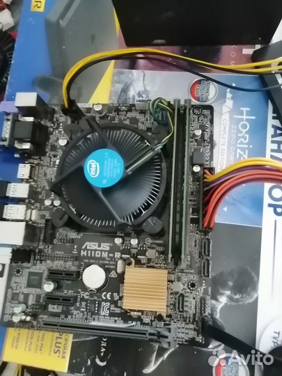Сборка Asus H110M-C + G4400/Socket 1151/DDR4