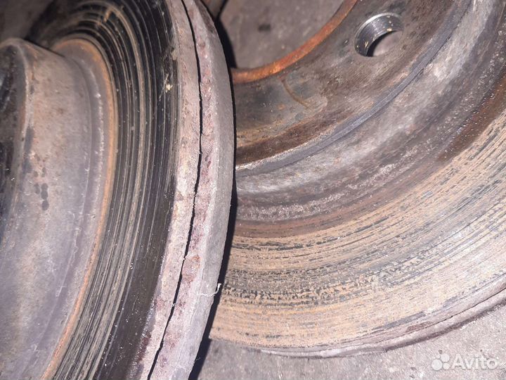 Тормозные диски передние ford escort clx