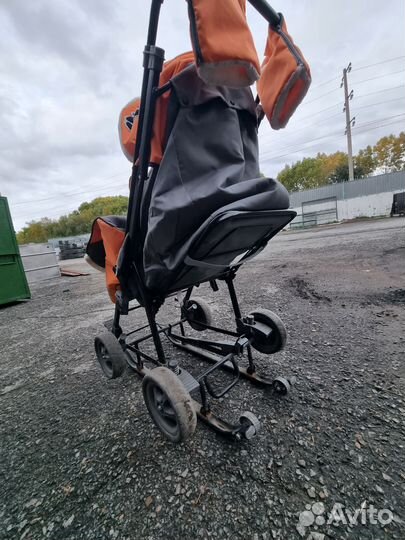 Детские санки коляска